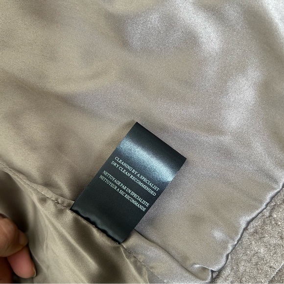 BLANKNYC‎ WOMENS TAUPE LEATHER LONG SLEEVE COLLARED HOODED MOTO JACKET SIZE M - Picture 6 of 12